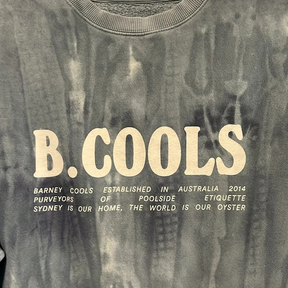 Barney Cools tie dye sweater crewneck small - Picture 3 of 5